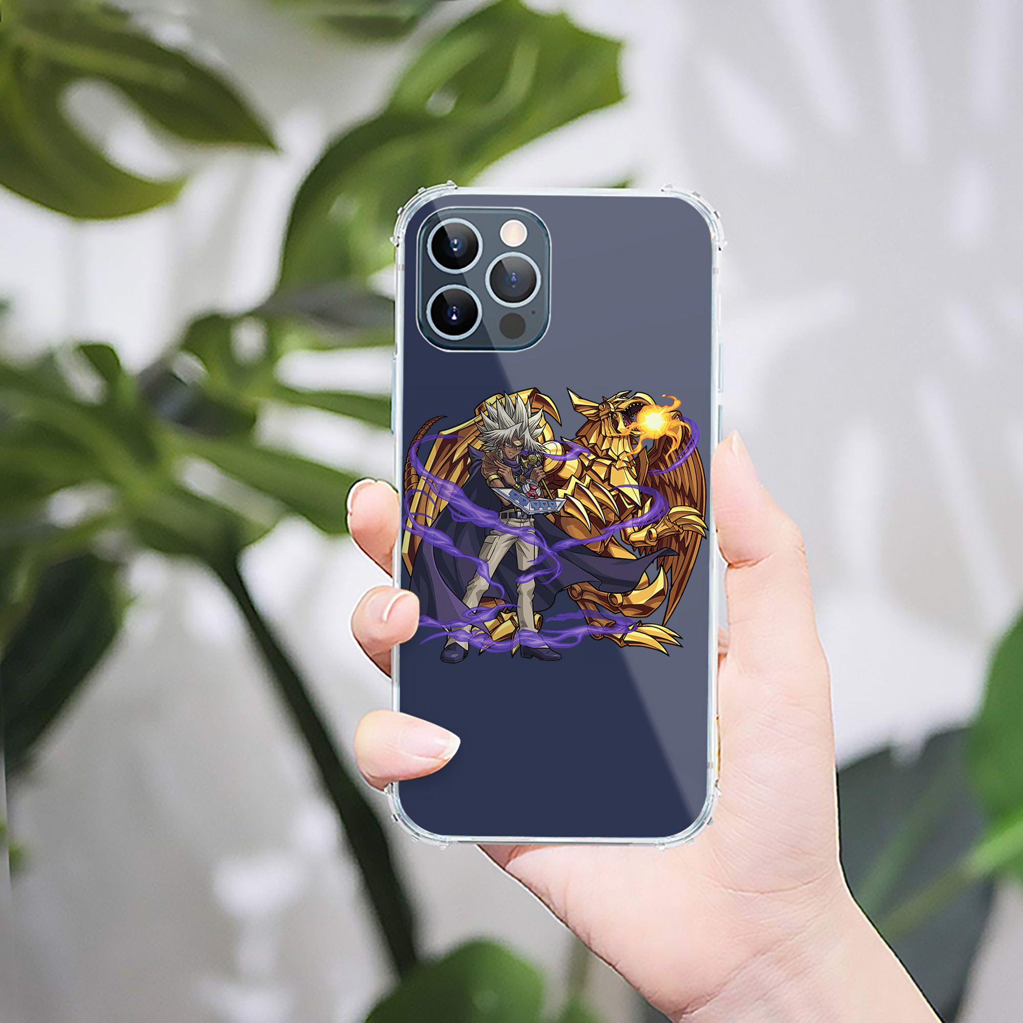 （画像用） 遊☆戯☆王 Yu-Gi-Oh! 【iPhone 12シリーズ対応】透明スマホケース（クリアソフトケース）